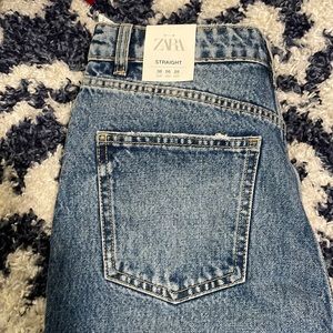 Zara straight leg jeans